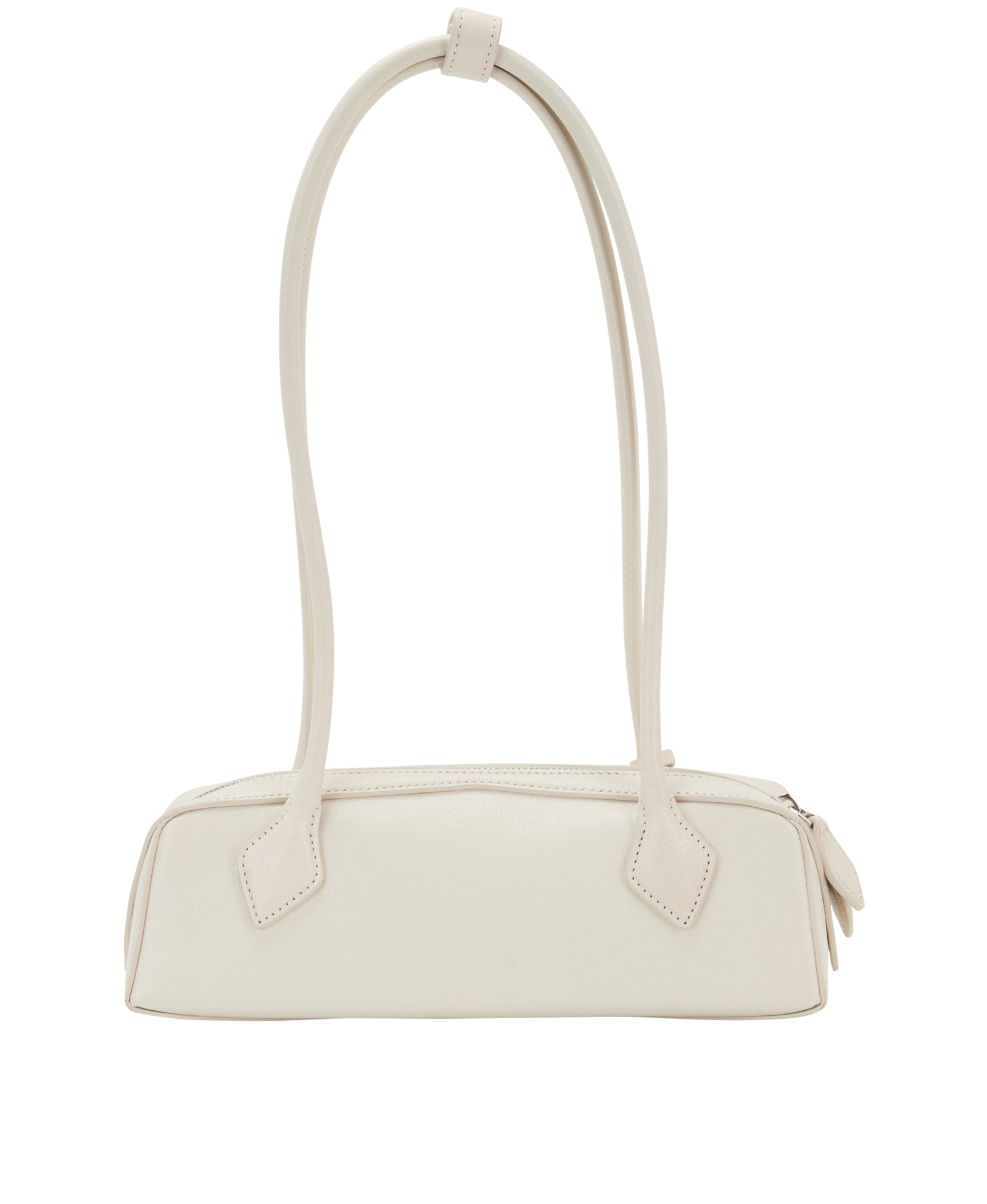Small Le Teckle, &pound;995, Handbags, White, Leather, Back view